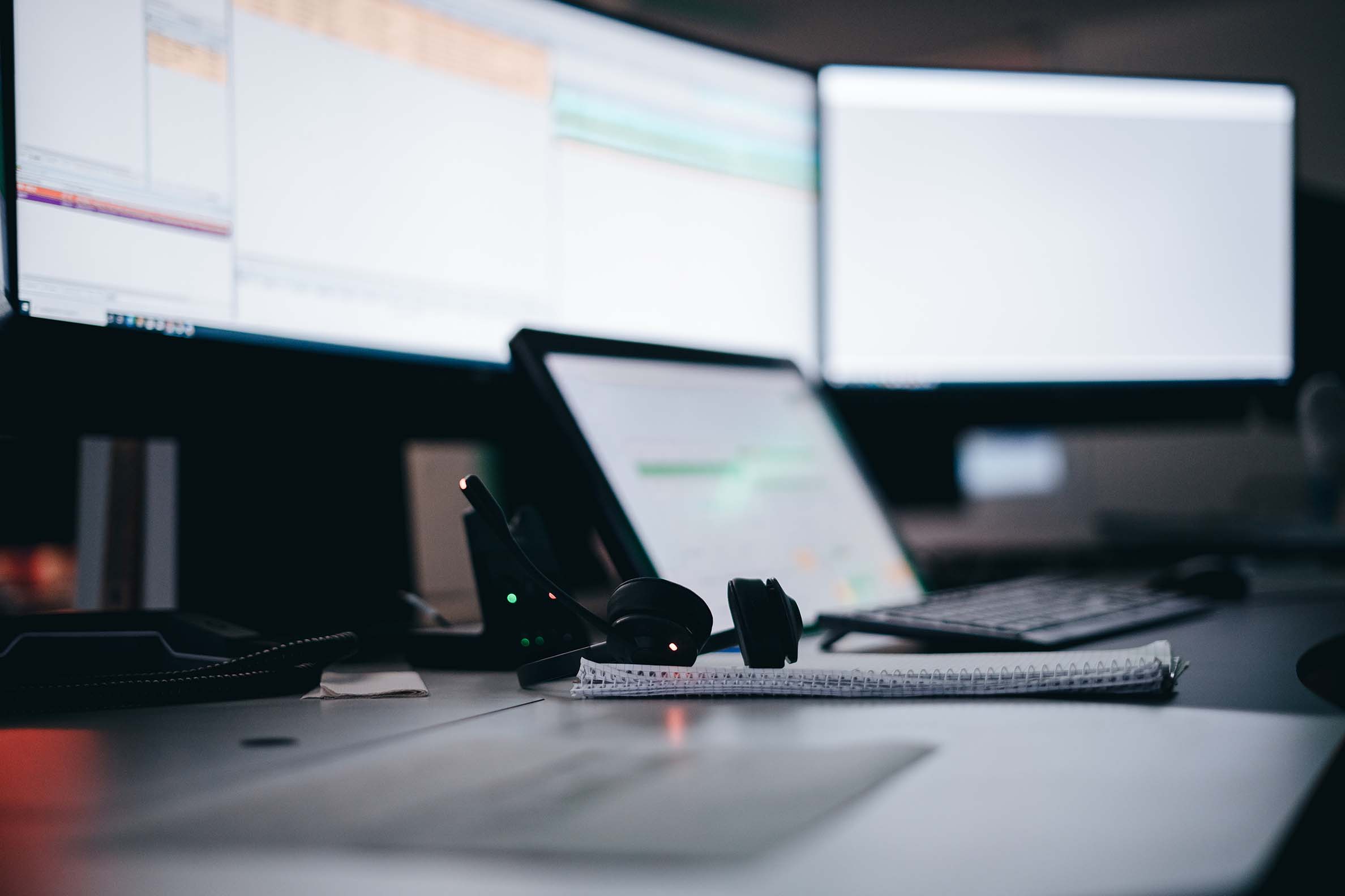 Arbeitsplatz Leitungsstelle